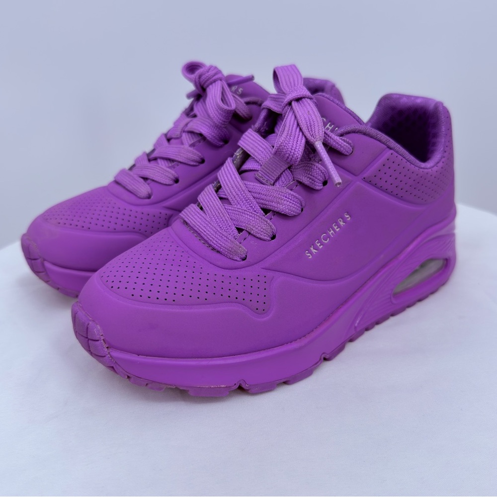 Skechers Purple Air Cushion Sneakers Girls Size 13 Youth